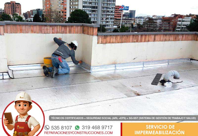 Servicio de Impermeabilización Chía
