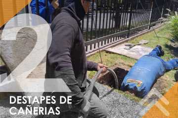 Destape de cajas de inpeccion