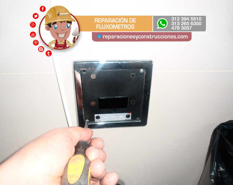 reparación de fluxometros