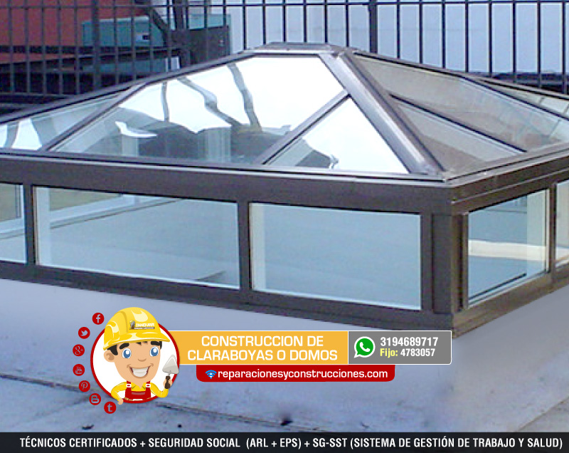 construcción domos