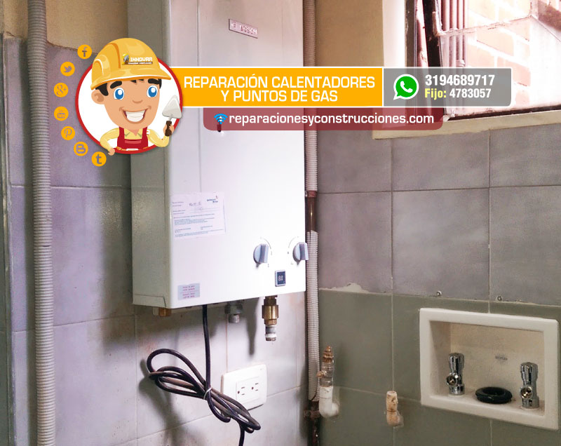 Reparación de calentadores
