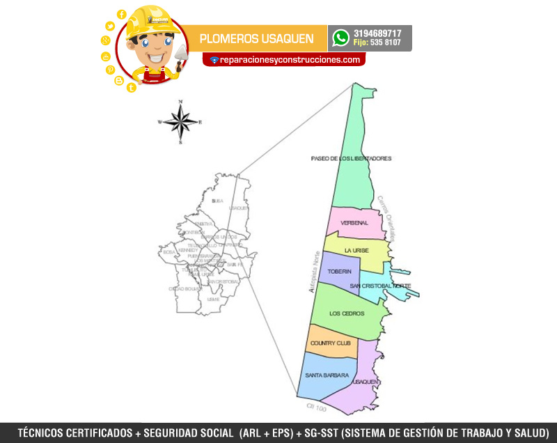 Plomeros en usaquen