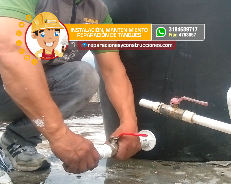 reparacion de tanques de reserva de agua