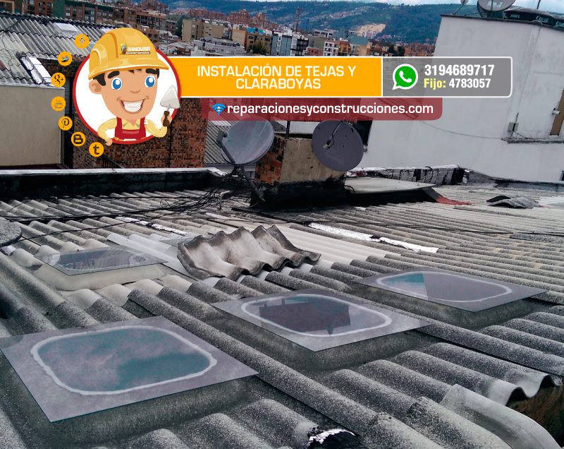 Instalación de manto para impermeabilizar